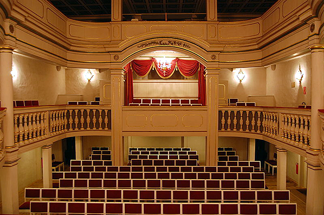 Ekhof theatre auditorium